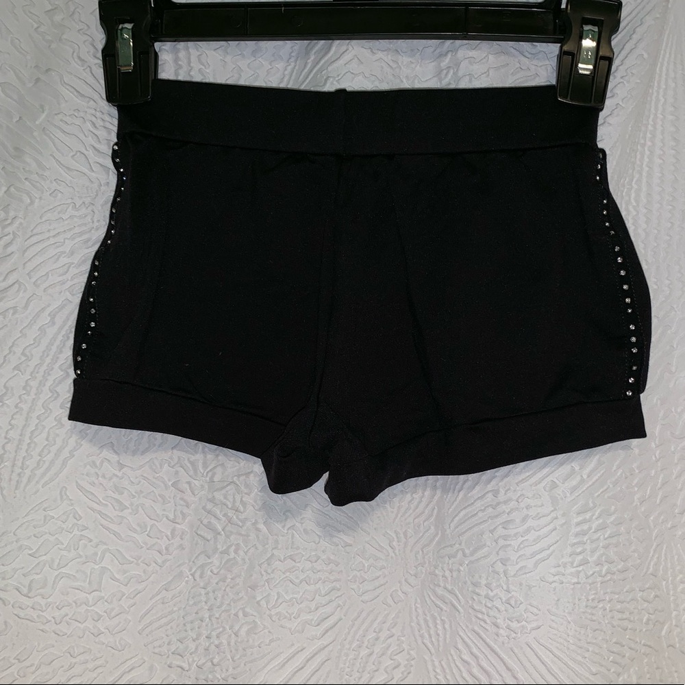 Rhinestone Capezio Spandex Shorts